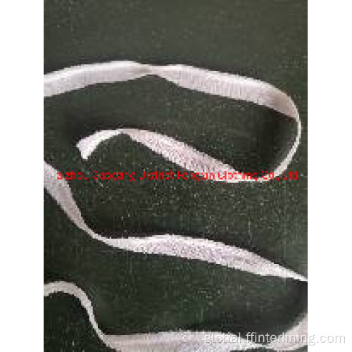 Woven Fusible Interlining Tapes Fashion Design Elastic Waistband Lining Interfacing Factory